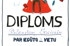 Nacionālās skaļās lasīšanas sacensība Diploms Rolandam Savickim par iegūto 2. vietu Nacionālās Skaļās lasīšanas sacensības Daugavpils reģionālajā finālā.