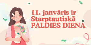 11. janvāris ir staptautiskā paldies dienā