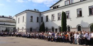 pirmklasnieku līnija pirmajā septembrī