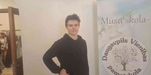 9.a klases izglītojamais Jānis Strazdiņš