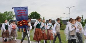 Dzigunies iet ar savu baneri